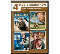 4 Movie Marathon: James Stewart Western Collection (Bend of the River / The Far Country / Night Passage / The Rare Breed) by James Stewart