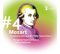 #4 Mozart: Symphonies Nos. 23 & 38 "Prague" / Violin Concerto No. 3 (Ltd. (DVD)