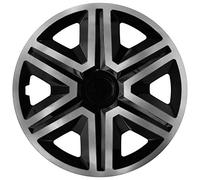 4× NRM Radkappe ACTION, 16″ graphit/schwarz
