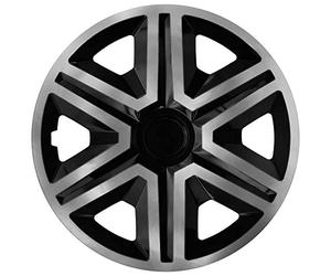 4× NRM Radkappe ACTION, 16″ graphit/schwarz