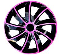4× NRM Radkappen QUAD 15″ pink