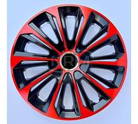 4× NRM Radkappen STRONG extra 14″ rot