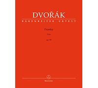 ドヴォルザーク: ピアノ三重奏曲 第4番 Op.90 「ドゥムキー」/原典版/Flamm編: 演奏用スコアとパート譜セット/ベーレンライター社/室内楽パート譜セット 三重奏