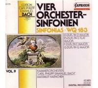 4 Orchestral Symphonies With 12 Obligto Parts by C.P.E. Bach (2002-11-12)