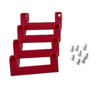 4 organizadores de almacenamiento de herramientas, soporte de cinta métrica para mejoras del hogar y uso profesional, garaje y banco de trabajo, estante de herramientas