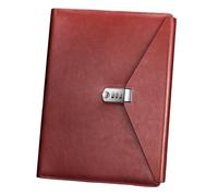 4 organizadores de archivos con soporte para contrato y cierre de contraseña para abogados y profesionales de ventas durante el uso empresarial