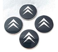 4 Pack de Pegatinas para Tapa de Rueda para Citroen, Pegatina para Tapa de Llanta de Neumático, Tapacubos, Pegatina de Insignia
