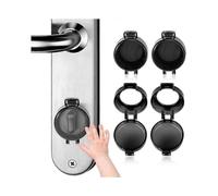 4 Pack Deadbolt Child Safety Lock,Child Proof Deadbolt Cover, Door Safety Deadbolt Lock for Kids,Child Proof Door Lock for Fits Most Deadbolt