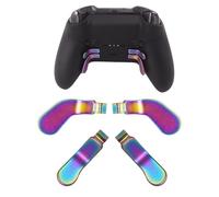 4 Pack Elite Controller Paddles for Xbox Elite 2 Controller Paddles, Elite Core Controller Paddle for Xbox One Elite Controller Series 2,Elite Series 1,and Elite 2 Core Controller(Rainbow)