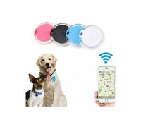 4-pack GPS Anti-Lost Dog Collar, Cat Tracker with Pet Alarm, Belt Case