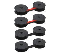 4 Pack GR4 Cinta de Máquina de Escribir de Nylon, Cinta de Color Rojo y Negro Tinta Maquina de Escribir Paquete de Repuesto para Máquina de Escribi Compatible con Olivetti Livetti 7 Metros