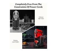 4 Pack LED Capsule Lights for Slushi FS301/FS300 - No Installation, 13 Colors & 4 Modes -Bottle Cap-Sized Design