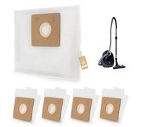 4 Pack para Nilfisk One/Compact/Neo/Go/Coupe Bolsas de Polvo para Nilfisk Force 60/66 Bolsas de Aspiradora Replacement Repuesto 2.5L
