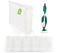 4 Pack para Vorwerk Kobold VK 135 136 Bolsas de Polvo para Vorwerk Kobold 135SC VK135 VK136 Bolsas de Aspiradora Replacement con Cierre Higiénico Repuesto