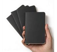 4 Pack Pocket Sketchbook, 3.5x5.5in Mini Blank Notebooks for Artists (4) | Diseño de tamaño de bolsillo. Páginas en blanco suaves. Cubierta de cartulina duradera