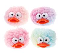 4-pack pom-pom balls, craft supplies, DIY for clothing & shoes