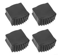 4 Pack Rubber Ladder Feet Replacement Anti-Slip | Thickened Rubber, Fits para aluminium & Wooden Ladders, Prevents Slipping, Protects Floors, Easy Install