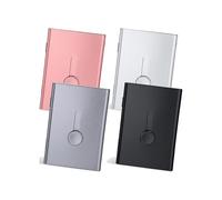 4 Pack Slide Out H Thumb Drive Case Pocket Metal Case for Cre