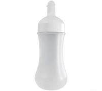 4 Pack Squeeze Bottles 350ml with Scale Leak-Proof | Set of 4 bottles, 350ml capacity each, built-in measurement scale, leak-proof flip cap, safe for food contact