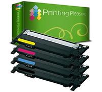 4-Pack Tóner Compatible con Samsung Xpress C410W SL-C460W SL-C460FW SL-C467W CLP-360 CLP-360N CLP-365 CLP-365W CLP-368 CLX-3300 CLX-3305 CLX-3305FN CLX-3305N CLX-3305W CLX-3305FN CLX-3305FW