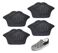 4 Pairs Heel Cushion Inserts,heel Cushion Pads,heel Grips Shoe Pads Too Big, Self-adhesive Heel Cushion Anti-slip Shoe Pads,sport