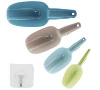 4 palas de plástico para el hogar, palomitas de maíz, palomitas de maíz, para el hogar, cocina, bar, buffet, fiestas, cereales -50/100/150/250 ml