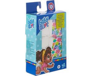 4 pañales de recambio para muñeca Baby Alive