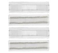 4 paños de microfibra de repuesto para limpiacristales Kärcher WV1, WV2, WV5, accesorios premium para limpieza de cristales, cubrefregona de alto rendimiento para paños de ventana