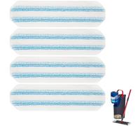 4 paños de microfibra de repuesto para mopa Vileda H2PrO y para O-Cedar H2PrO, almohadillas lavables y reutilizables