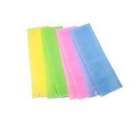 4 paños exfoliantes africanos netos japoneses toalla de baño coreana toalla exfoliante corporal esponja de baño lufa exfoliante corporal exfoliante exfoliante de espalda Modu