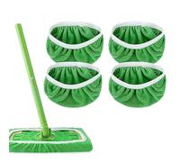 4 paños reutilizables para mopa Swiffer Lavables para uso húmedo y seco, microfibra, para limpieza de suelos duros