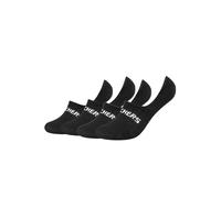 4 Par Skechers Unisex Pantuflas Malla Ventilación Calcetines SK42017