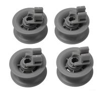 4 para ruedas ABS Cesta Lavavajillas para neff para bosch Gris