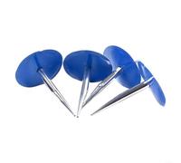 4 parches de 36 mm de diámetro para reparación de pinchazos de neumáticos con cable de 6 mm para coche, camión, motocicleta y autobús