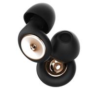 4 pares 4 tamaños Tapones para Oídos de Ruido,Tapones Oídos Dormir,Tapones cómodos antirruido, descansar,Estudiar mejor,Relajación,Nadar e incluso pasear,XS/S/M/XL (oro)