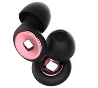 4 pares 4 tamaños Tapones para Oídos de Ruido,Tapones Oídos Dormir,Tapones cómodos antirruido, descansar,Estudiar mejor,Relajación,Nadar e incluso pasear,XS/S/M/XL (oro rosa)