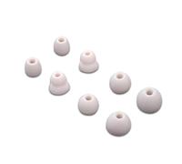 4 Pares Almohadillas de Repuesto Compatible con Beats Powerbeats Pro/Powerbeats 3/Powerbeats 4, 8 Puntas de Silicona para 4mm Auriculares Internos, 4 tamaños (Blanco Marfil)