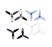 4 Pares de Accesorios for PC Flash 2540 de 2,5" y 3 aspas - Montaje de 1,5 mm, CW/CCW for Drones FPV Freestyle(4Pairs Clear)