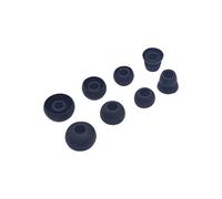 4 Pares de Almohadillas para Auriculares Powerbeats 1/2/3 y 5,5-6,5 mm, 4 tamaños para Elegir, cómodas de Llevar, Almohadillas de Silicona