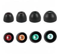 4 pares de almohadillas para auriculares Sony TrueWireless - Nuevo Sony XM5, WF-1000XM5, WF-1000XM4, WF-1000XM3, WF-XB700, máxima comodidad | Ajuste inquebrantable | Negro