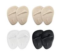 4 Pares De Almohadillas Para El Antepié, Plantillas Antidesgaste, Unisex, Medias Plantillas Antideslizantes, Plantillas De Soporte Para El Arco, Accesorios Para Zapatos