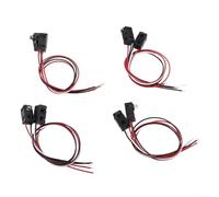 4 pares de barrera de luz infrarroja QT30CM, alcance de 2 a 30 cm, CC 5 V, salida NPN, para aplicaciones industriales y sistemas de seguridad