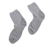 4 Pares de Calcetines de Tacón de Gel Hidratante, Calcetines de Ternera de Algodón Suave de Algodón de Ternera Sólido en Gel de Algodón, Rutina de Cuidado de la Piel, Cuidado