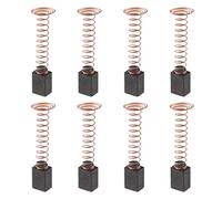 4 pares de cepillos de carbono de repuesto compatibles con D-remel 4000, pieza de reparación para herramientas giratorias de 6,3 x 4,8 x 8,4 mm