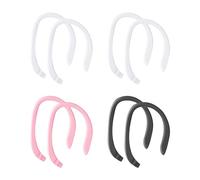 4 Pares de Ganchos Antipérdida para Auriculares - Anillos de Fijación y Correas de Seguridad Universales - Accesorios para Correr
