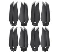 4 pares de hélices RC Drone, reemplazo de hélices para DJI Mavic 2 Zoom/Mavic 2 PRO, borde gris hélice de repuesto hojas bajo ruido accesorios compatibles con DJI Mavic 2 Zoom/Mavic 2 PRO