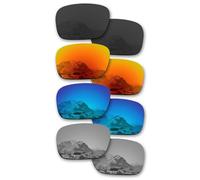 4 pares de lentes de repuesto polarizadas para gafas de sol Oakley Holbrook OO9102, Rojo, negro, gris, azul, OO9102