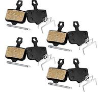 4 Pares de Pastillas de Freno de Disco de Bicicleta Compatibles con Avid Elixir 1 3 5 7 9 R CR mag Sram XO XX X7 X9 XXWC DB1 DB3 DB5 (Resina)