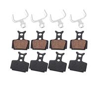 4 pares de pastillas de freno de disco de bicicleta, kits de pastillas de freno de disco de resina de bicicleta de montaña compatibles con Formula R1 R1R RO RX T1 The Mega, The One, The One FR, CR3, C