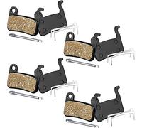 4 Pares de Pastillas de Freno de Disco de Resina compatibles con Shimano Deore XT XTR LX SLX Hone Alfine Saint Disc Brake